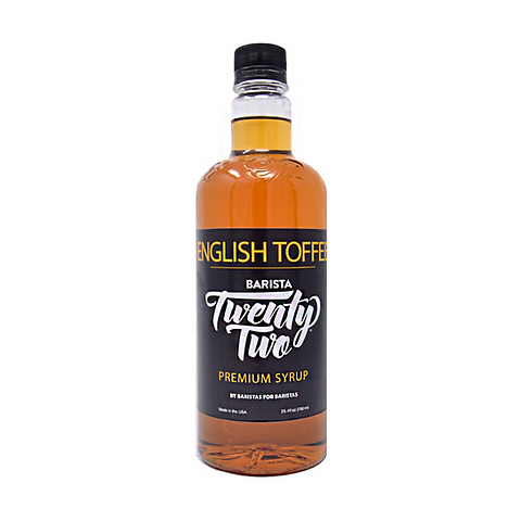 ENGLISH TOFFEE SYRUP 750mL