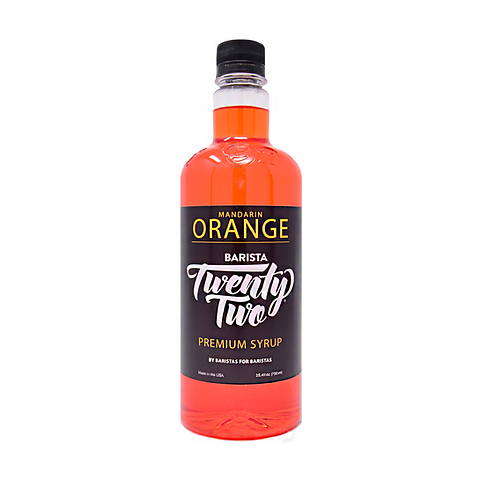 MANDARIN ORANGE SYRUP 750mL