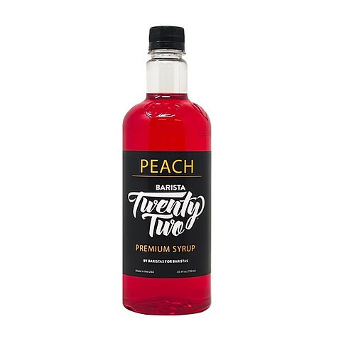 PEACH SYRUP 750mL