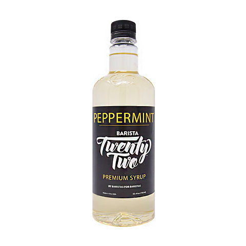 PEPPERMINT SYRUP 750mL