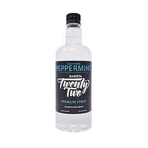 SUGAR-FREE PEPPERMINT SYRUP 750mL