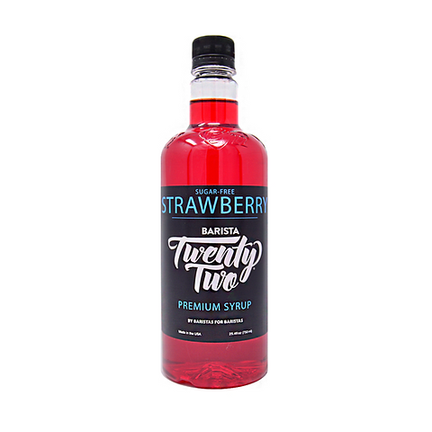 SUGAR-FREE STRAWBERRY SYRUP 750mL