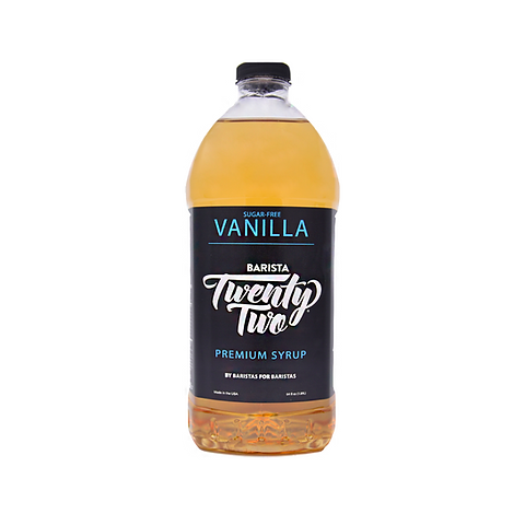 SUGAR-FREE VANILLA SYRUP 64oz