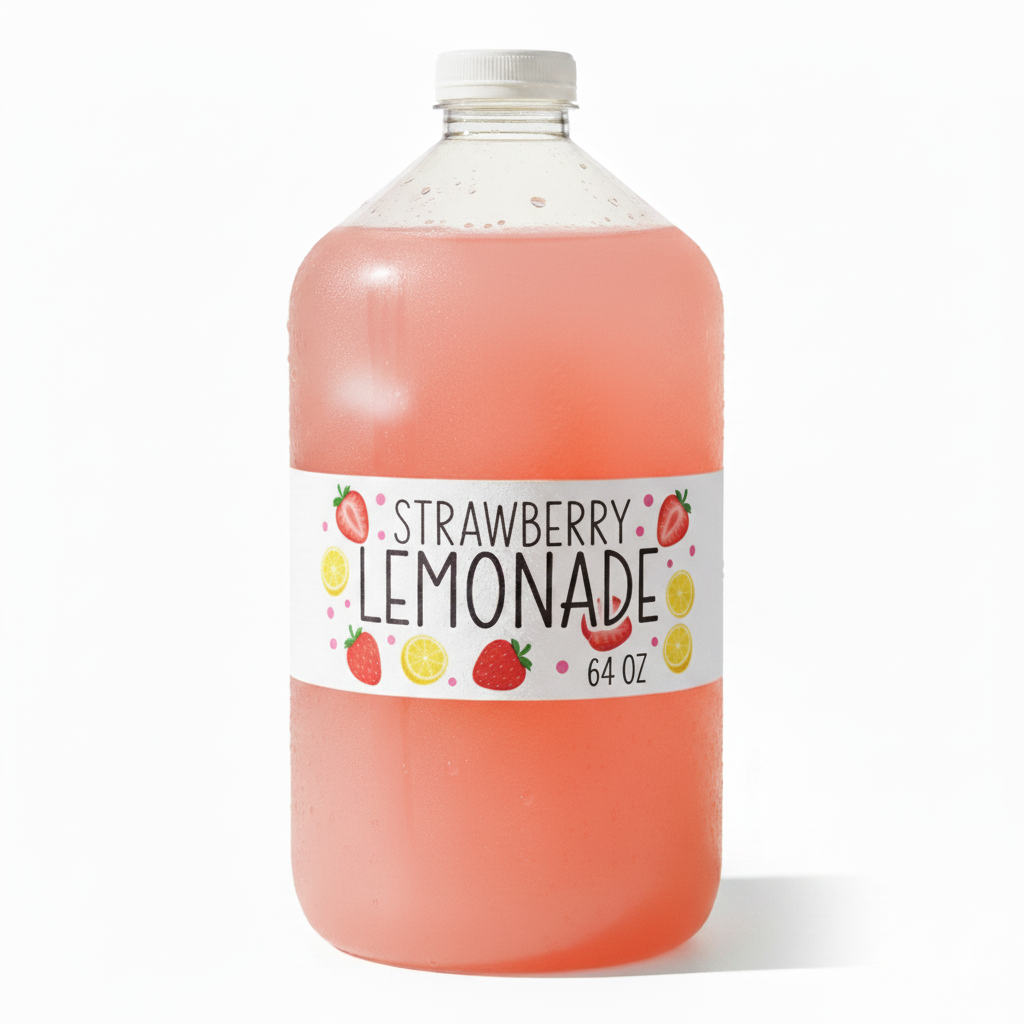 Strawberry Lemonade Concentrate 5:1 - 64oz
