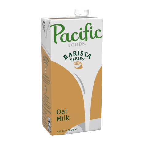 Pacific Foods Barista Series Oat Milk - 1 cases of 12, 32oz cartons