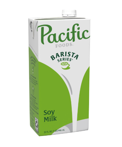 Pacific Foods Barista Series Soy Milk - 12 cartons